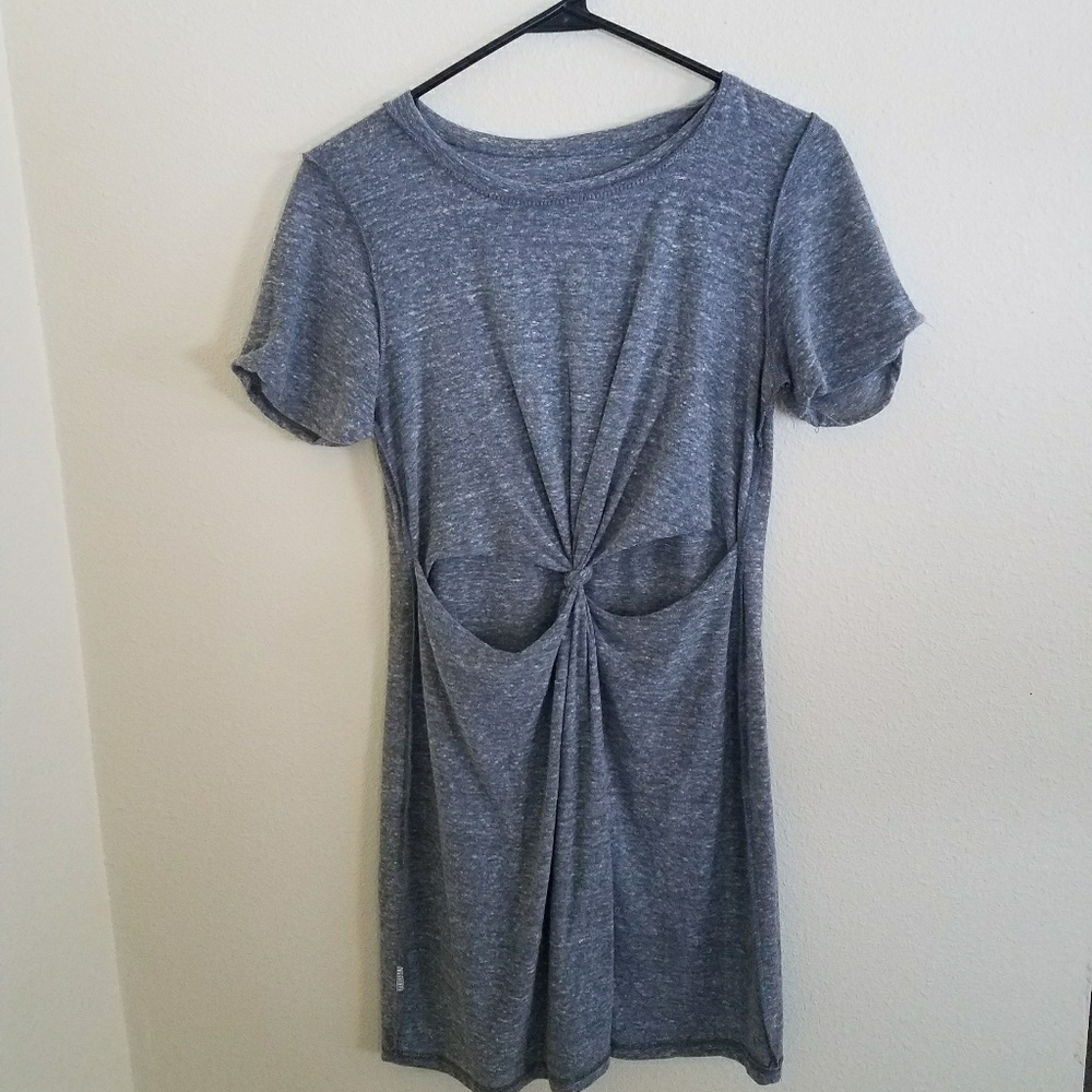 Gray Jersey Dress